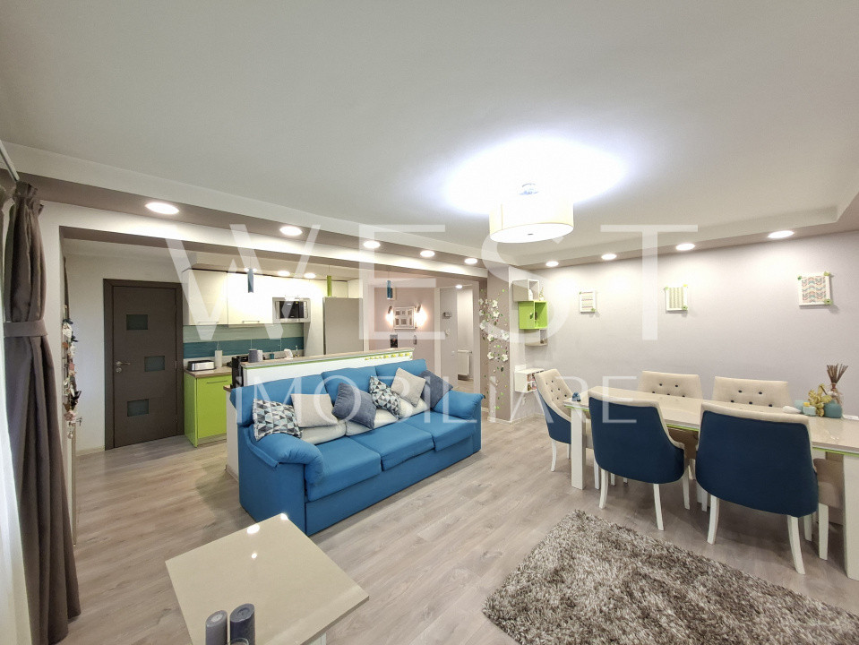 Ap 3 Cam Manastur decomandat 92mp, mobilat/utilat