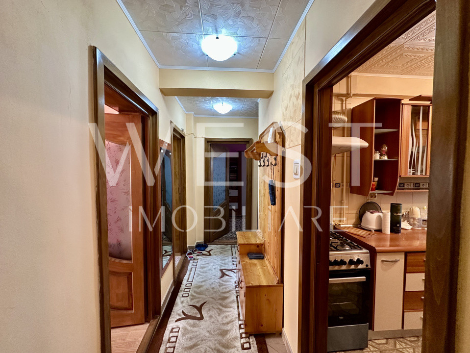 Apartament 3 camere | 63 mp | GHEORGHENI | zona HERMES | DECOMANDAT | 