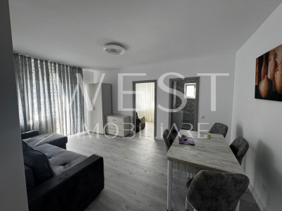 Apartament 2 camere | 43 mp | mobilat | bloc nou | zona Terra