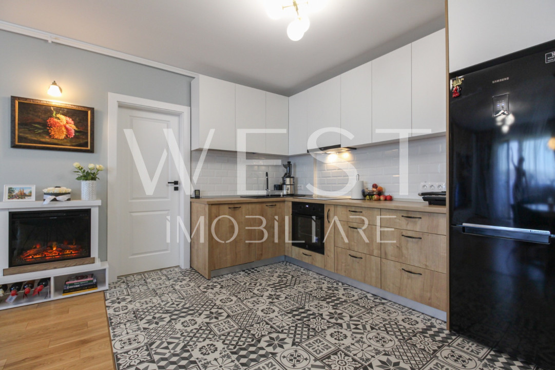 Apartament 3 camere 2 bai! Zona Vivo/Metro! Mobilat modern! Parcare inclusa! 