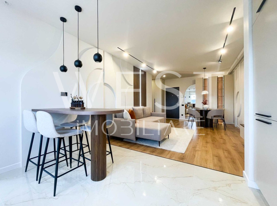 Apartament 3 camere de Lux la cheie! Zona BMW! Parcare! Vivo la 3 min!