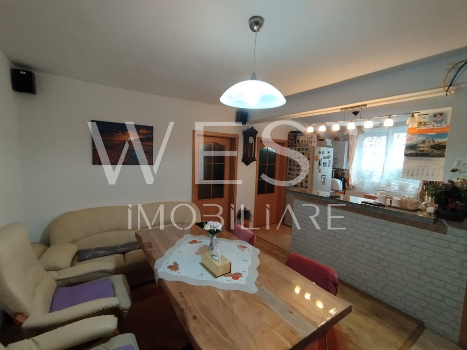 Apartament 3 camere+Terasa+Curte! Zona Stadionului! Finisat! Parcare!
