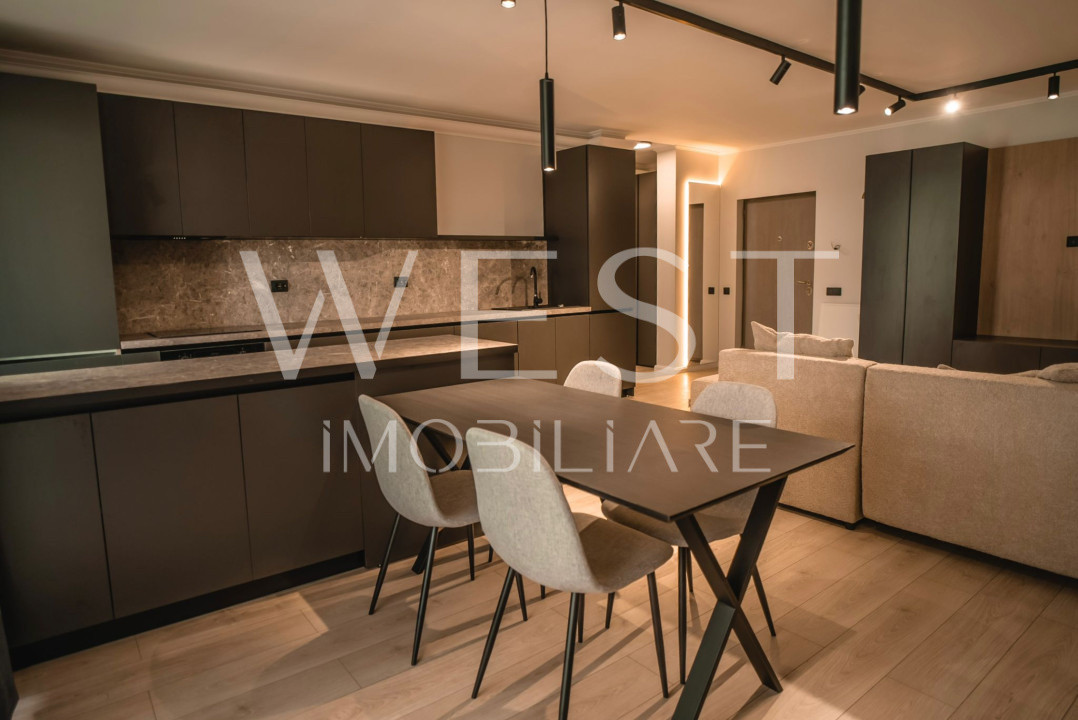 Apartament 2 camere 55mp+12mp terasa! Finisat/Mobilat modern! Eroilor!
