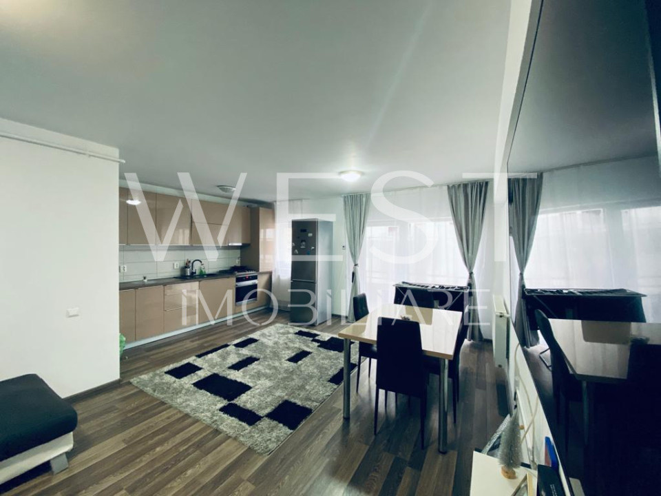 Apartament 60mp! Mobilat modern! Terasa! Parcare! Florilor langa Jisk!