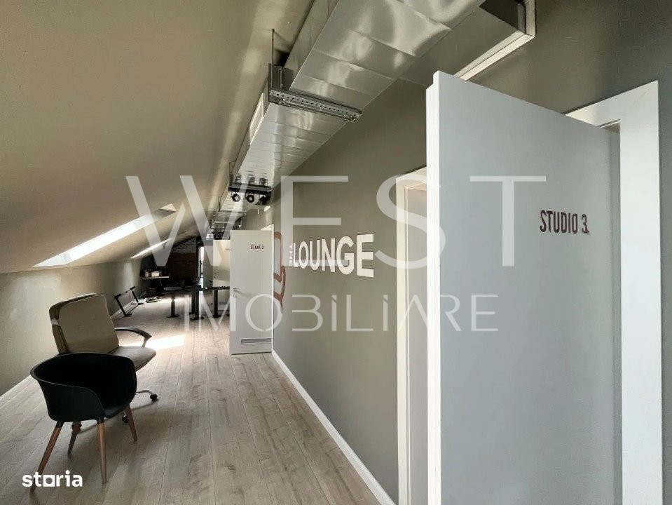 Spațiu Office / Studio + Bucătărie | 250mp Finisat | ZONA IRA