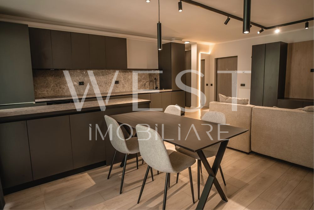  Apartament 2 camere 55mp+12mp terasa! Finisat/Mobilat modern! Eroilor!