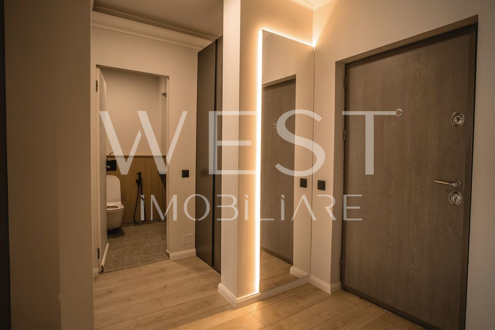  Apartament 2 camere 55mp+12mp terasa! Finisat/Mobilat modern! Eroilor!