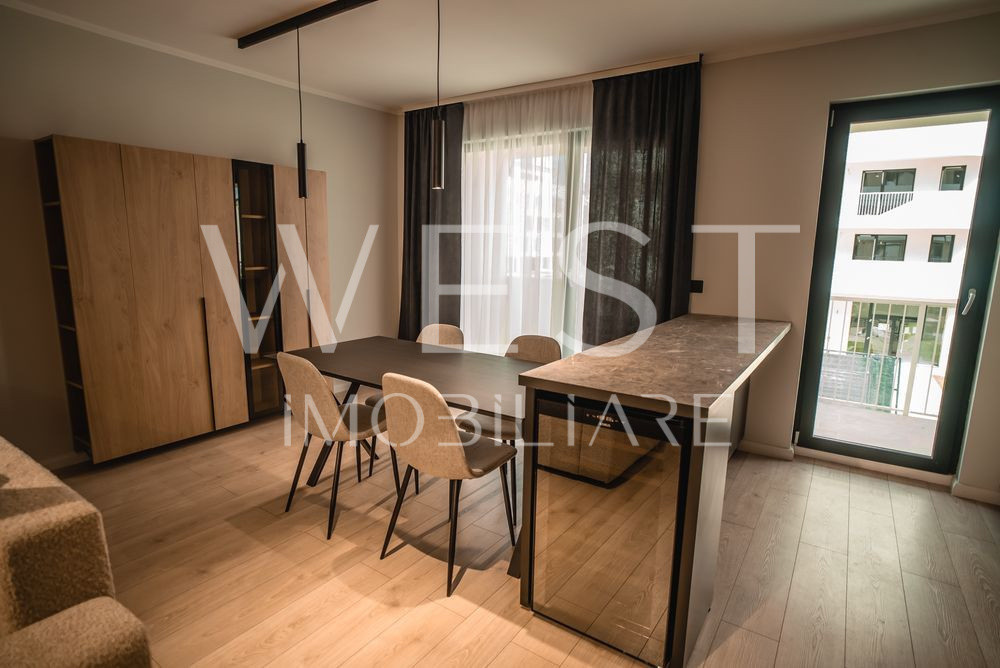  Apartament 2 camere 55mp+12mp terasa! Finisat/Mobilat modern! Eroilor!
