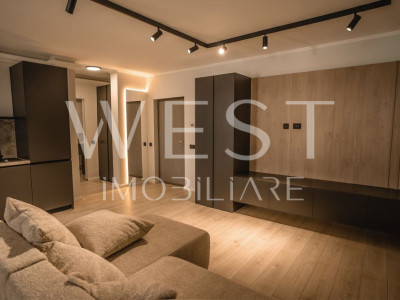  Apartament 2 camere 55mp+12mp terasa! Finisat/Mobilat modern! Eroilor!