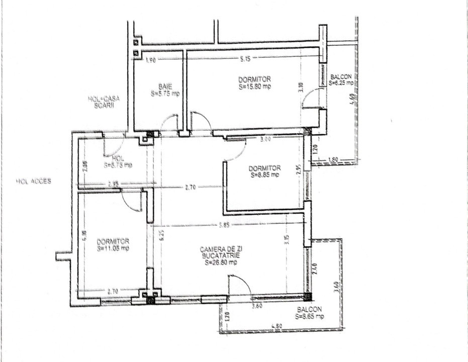 Apartament 4 camere 74mp! 2 Parcari cu CF! Mobilat/Utilat! Florilor!