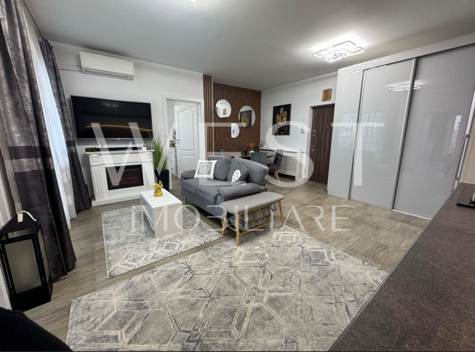 Apartament 3 camere | 54 mp | mobilat | terasa | parcare | zona VIVO