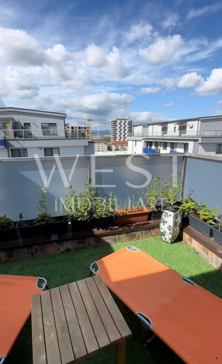 Apartament 3 camere | 54 mp | mobilat | terasa | parcare | zona VIVO