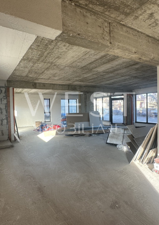 Spatiu comercial 220mp parter cu vitrina! Finisat la cerere! Bulgaria!