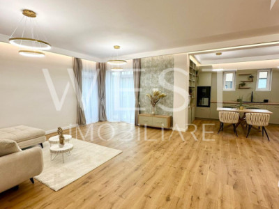  Apartament tip penthouse ultrafinisat 3 camere 