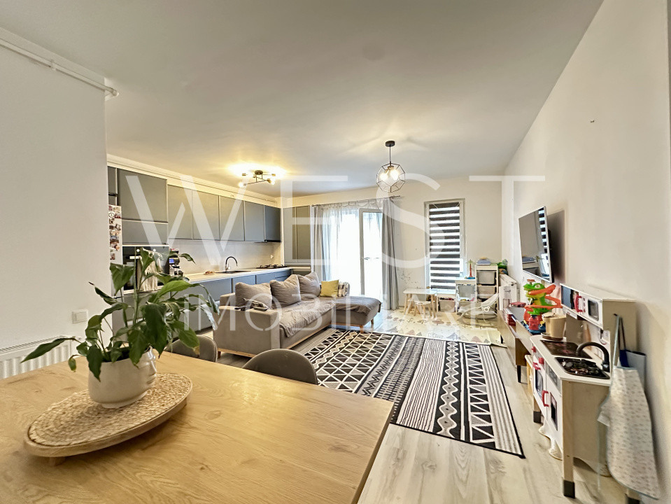 Ap 2 camere 61mp UTIL | EROILOR | Finisat și mobilat MODERN | Parcare