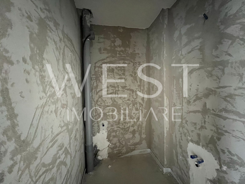 Apartament 1 cameră | 35MP UTIL | Bloc NOU | zona TEILOR | Semifinisat