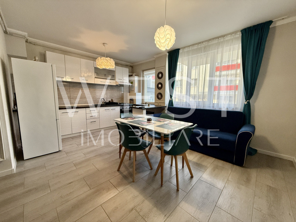Apartament modern de vânzare | 50 mp utili | Parter înalt | Zonă liniștită 