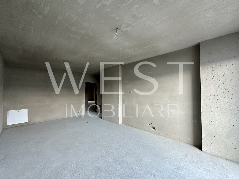 Ap 2 camere NOU | Semifinisat | 46mp+ Balcon | ZONA METRO | VIVO