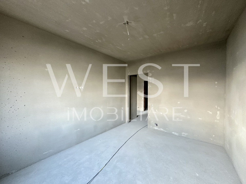 Ap 2 camere NOU | Semifinisat | 46mp+ Balcon | ZONA METRO | VIVO