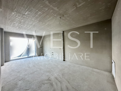 Ap 2 camere NOU | Semifinisat | 46mp+ Balcon | ZONA METRO | VIVO