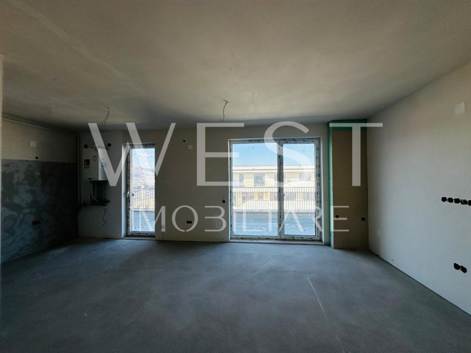 Apartament tip penthouse l 74 MP utili l 57 MP terasa l Semifinisat l Eroilor 