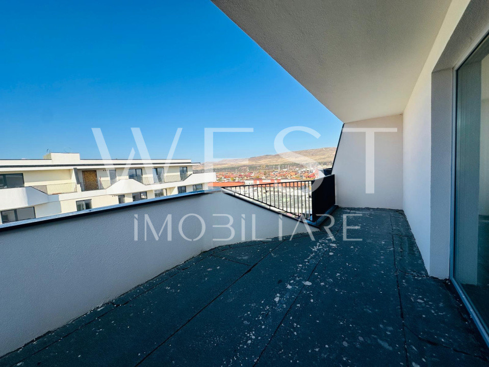 Apartament tip penthouse l 74 MP utili l 57 MP terasa l Semifinisat l Eroilor 