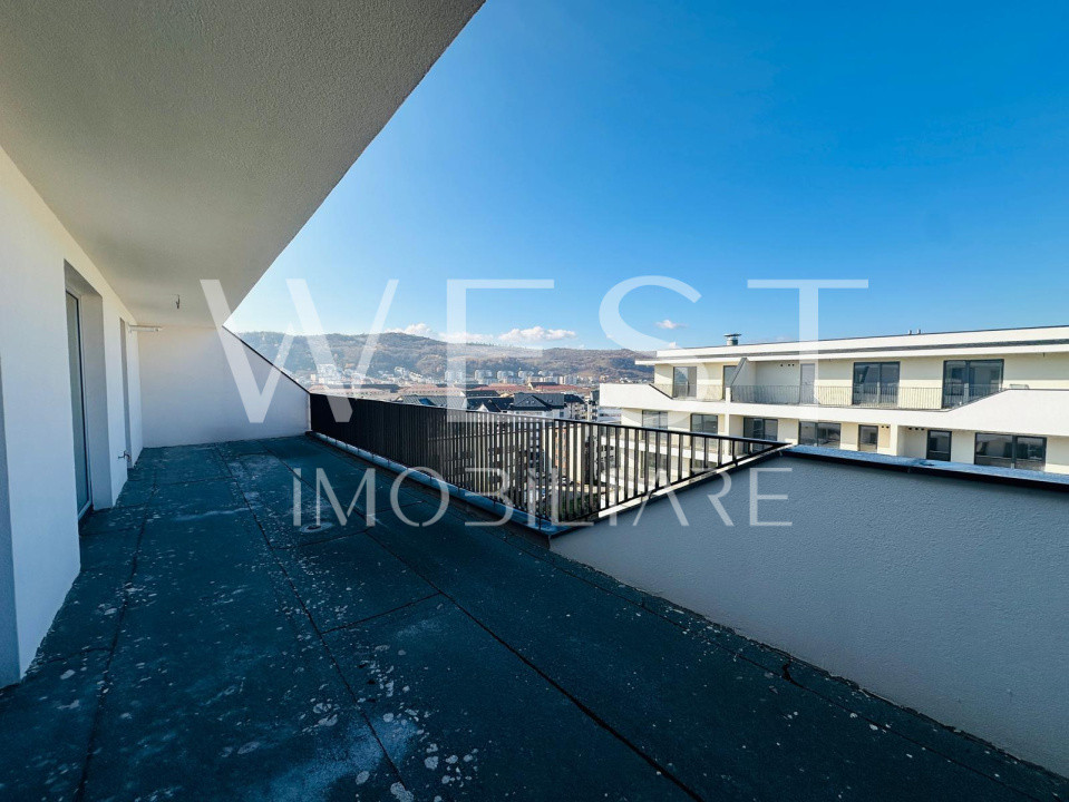 Apartament tip penthouse l 74 MP utili l 57 MP terasa l Semifinisat l Eroilor 