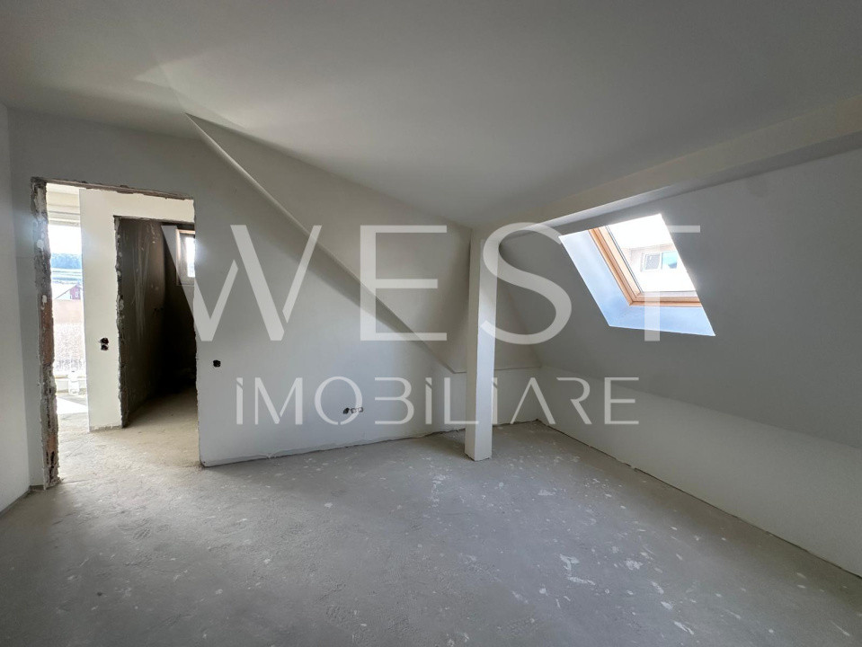 Apartament semifinisat cu 3 camere l terasa l zona Cetatii 