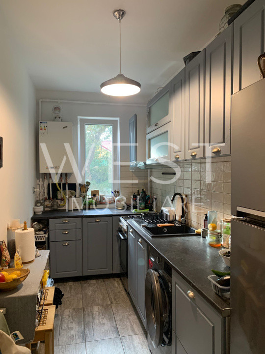 Apartament decomandat cu gradina l 2 camere si bucatarie l VIVO-Abatorului 