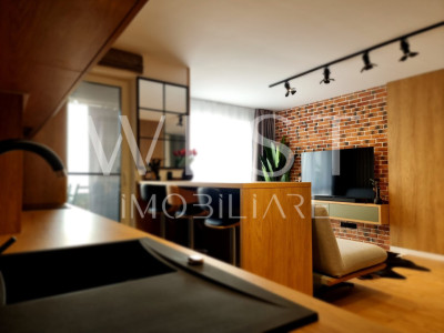 Apartament superfinisat la cheie l 2 camere l zona VIVO