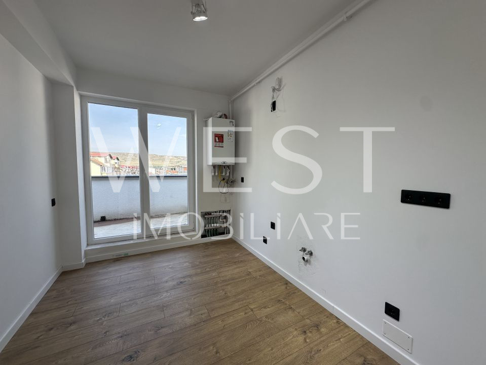 Apartament finisat l bloc nou l terasa 30 mp l zona Urusagului
