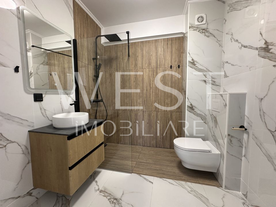 Apartament finisat l bloc nou l terasa 30 mp l zona Urusagului