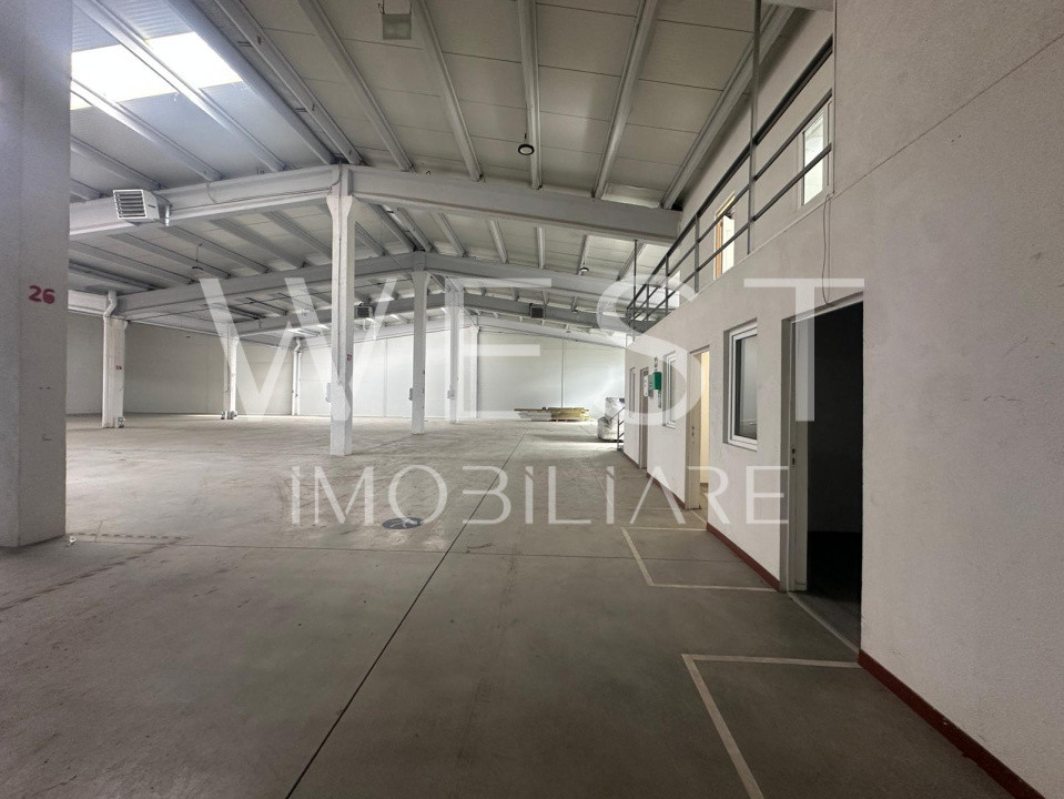 Hala Industriala l 1200 mp utili l birouri l parcari l platforma CUG 
