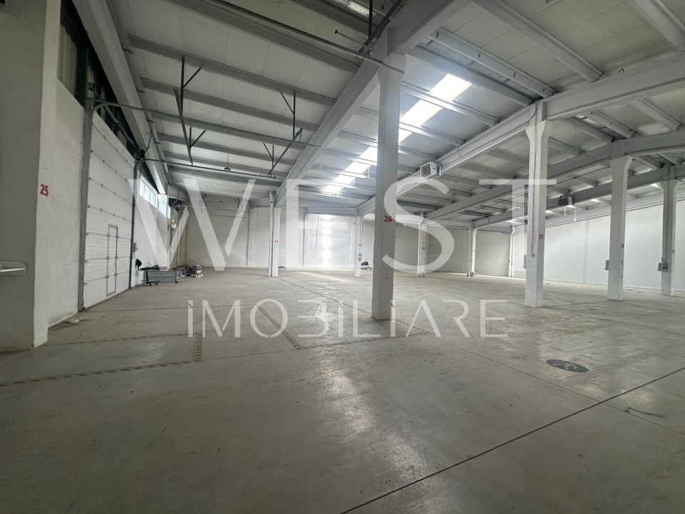 Hala Industriala l 1200 mp utili l birouri l parcari l platforma CUG 