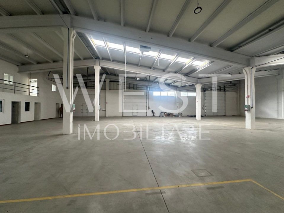 Hala Industriala l 1200 mp utili l birouri l parcari l platforma CUG 