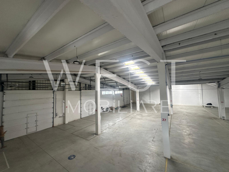 Hala Industriala l 1200 mp utili l birouri l parcari l platforma CUG 