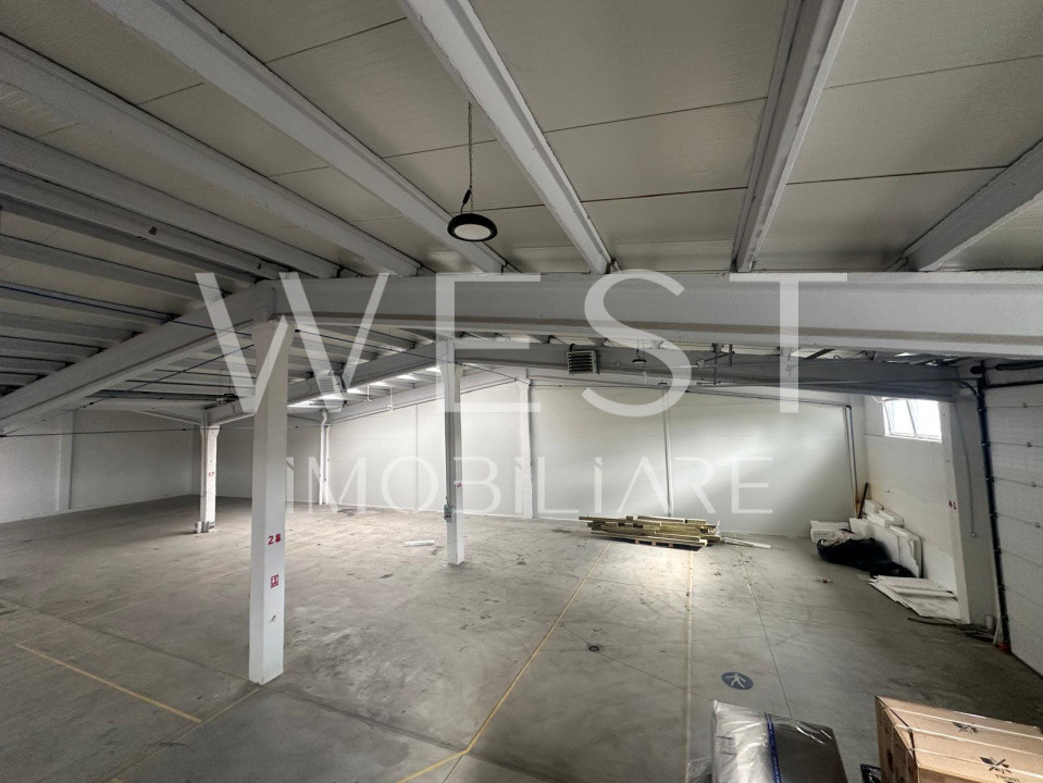 Hala Industriala l 1200 mp utili l birouri l parcari l platforma CUG 