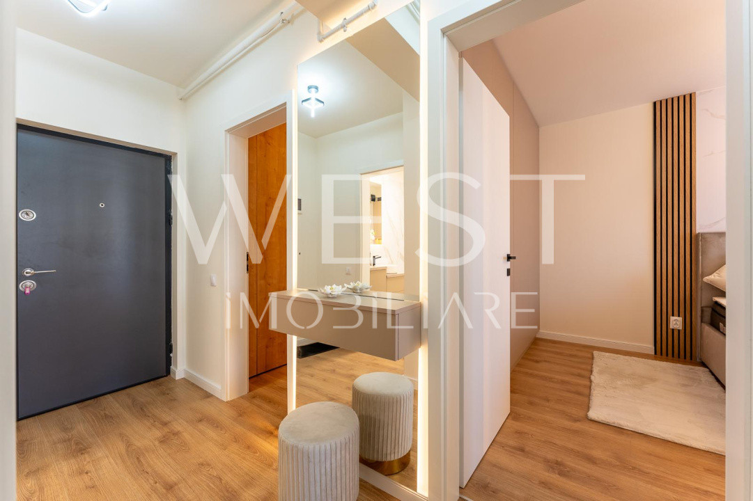 Apartament superfinisat l 56 Mp utili l decomandat l bloc nou l Urusagului