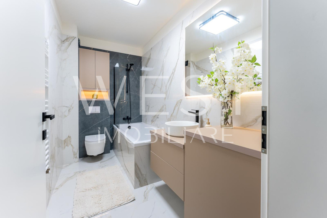 Apartament superfinisat l 56 Mp utili l decomandat l bloc nou l Urusagului