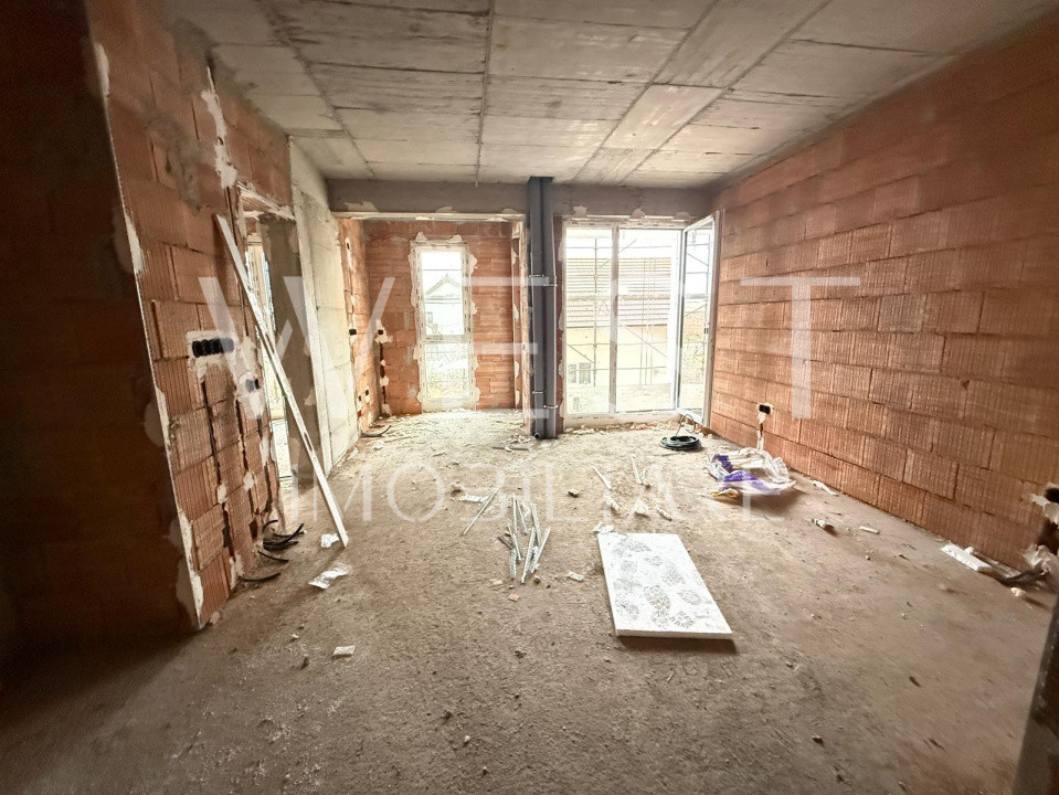 Apartament 2 camere | Semifinisat | 43 mp util | Bloc nou | Zona Tineretului 