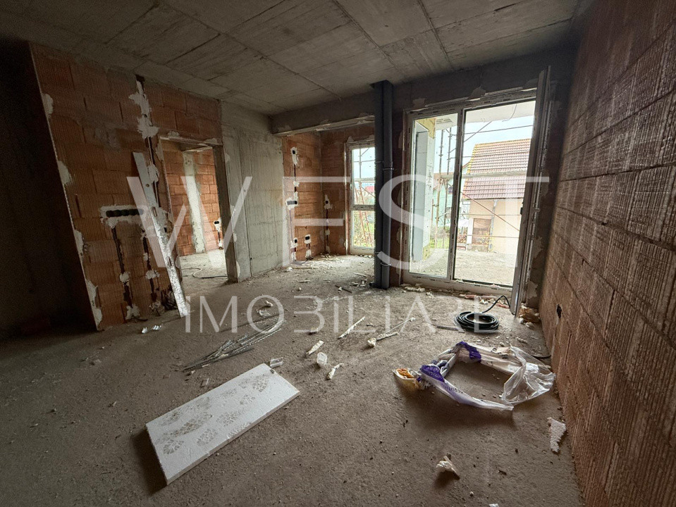 Apartament 2 camere | Semifinisat | 43 mp util | Bloc nou | Zona Tineretului 