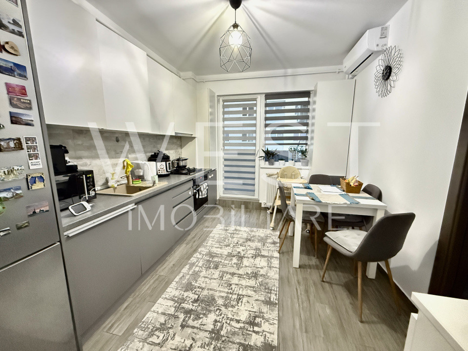 Apartament 3 camere | ULTRAFINISAT | 55 mp | PARCARE SUPTERANA  | VIVO MALL 