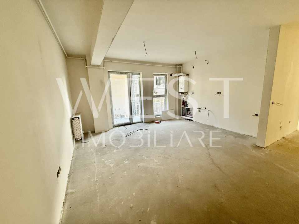 Apartament 3 camere | Semifinisat | 60 mp util | Bloc nou | Parcare 