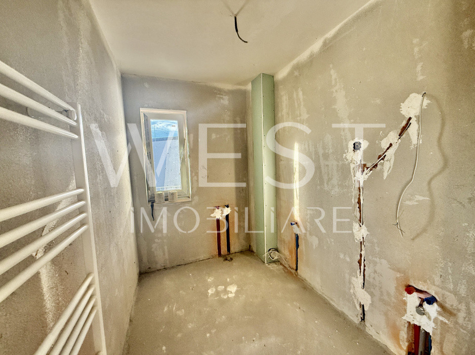 Apartament 3 camere | Semifinisat | 60 mp util | Bloc nou | Parcare 