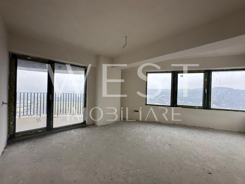 WEST City Tower | Apartament 110mp l Etajul 23 | CF | Parcare
