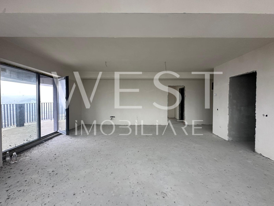 WEST City Tower | Apartament 110mp l Etajul 23 | CF | Parcare