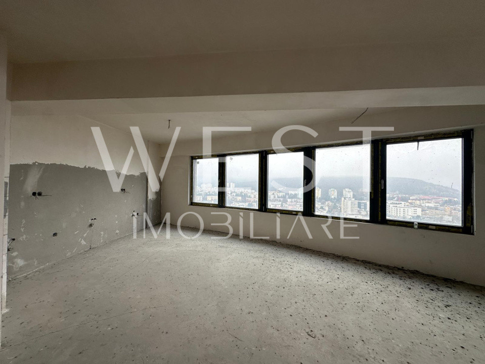 WEST City Tower | Apartament 110mp l Etajul 23 | CF | Parcare