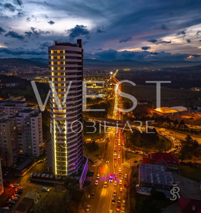 WEST City Tower | Apartament 110mp l Etajul 23 | CF | Parcare