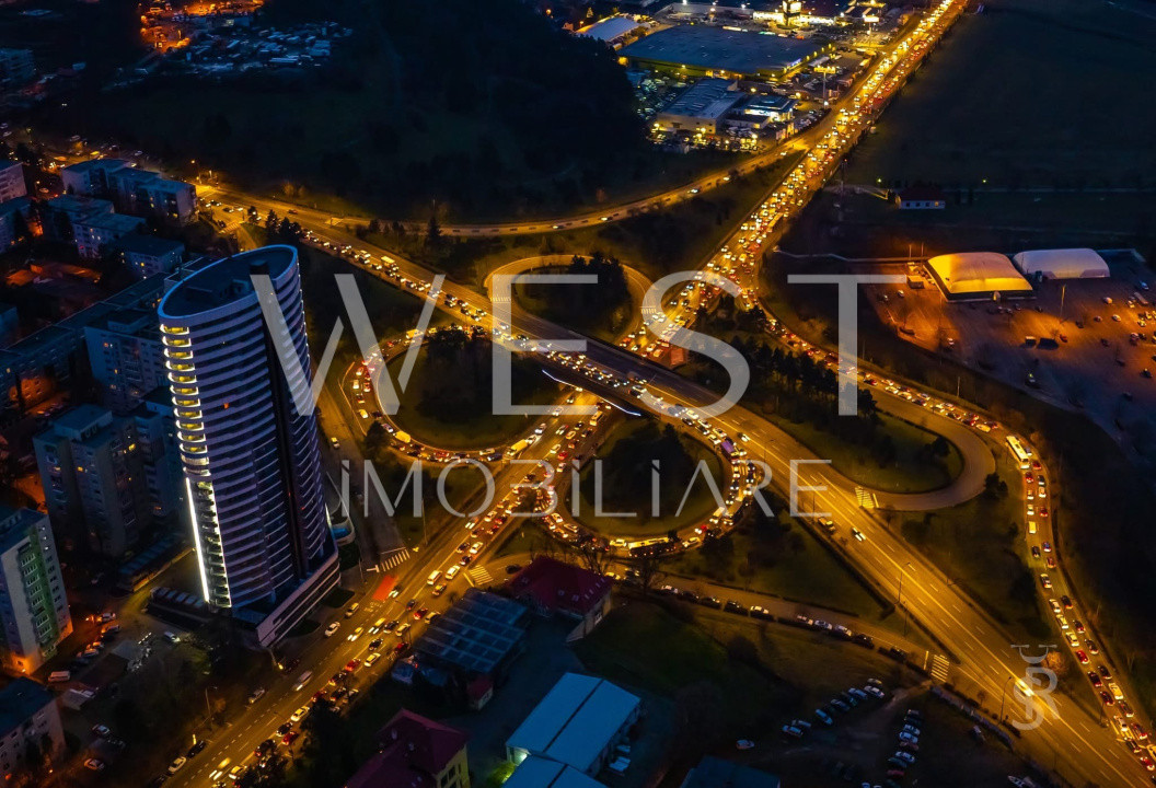 WEST City Tower | Apartament 110mp l Etajul 23 | CF | Parcare