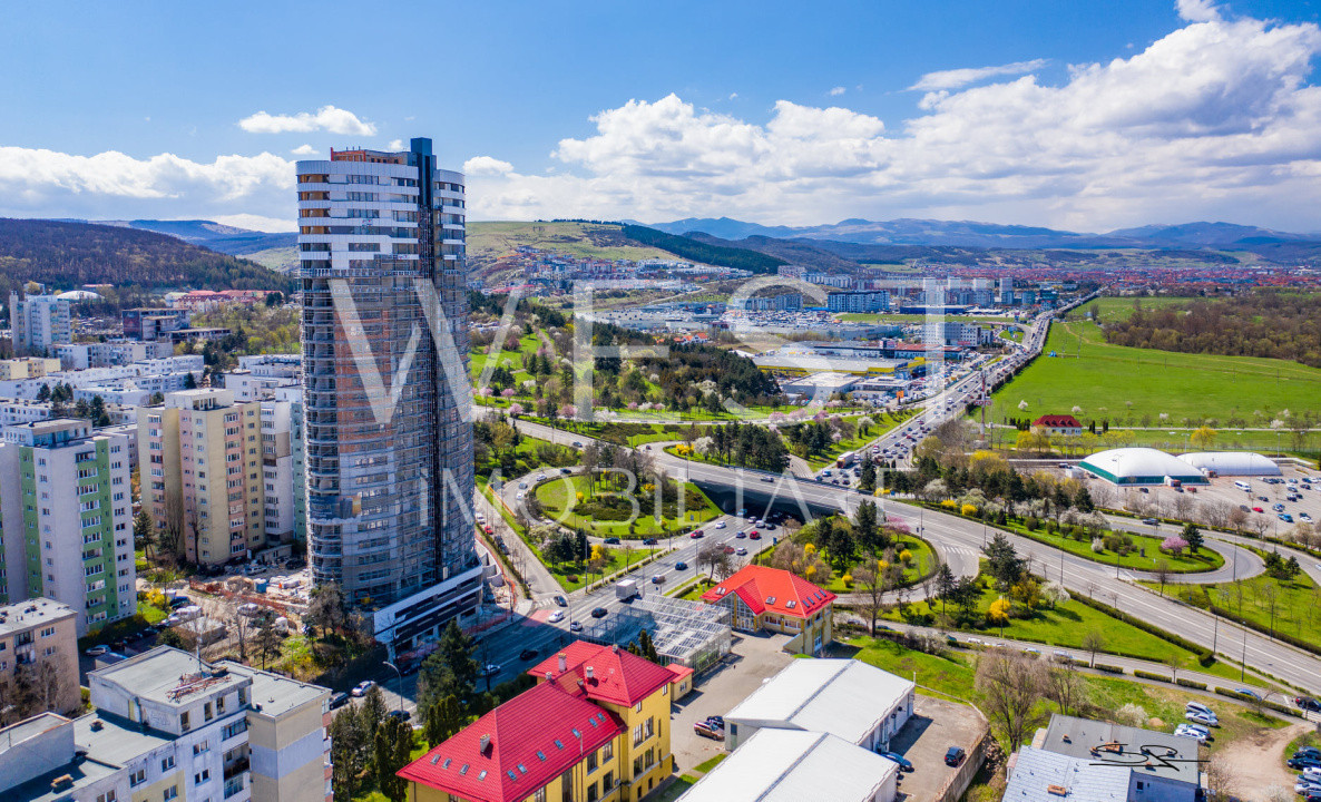 WEST City Tower | Apartament 110mp l Etajul 23 | CF | Parcare